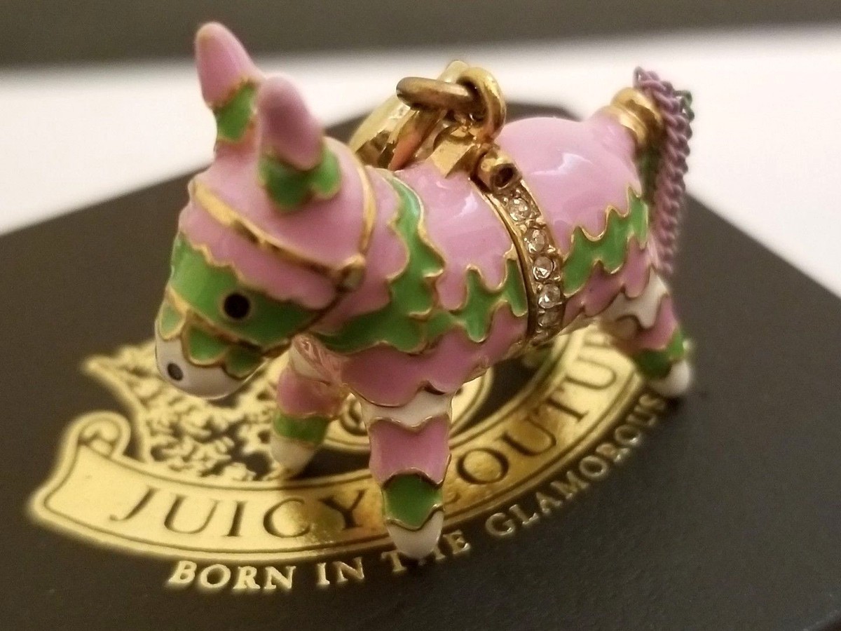 ジューシークチュール ビーチャーム NEW IN BOX NWT Juicy Couture Pinata Charm ORIG Tags YJRU2325