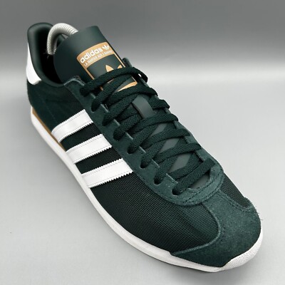 Adidas Originals Country OG Forest Green EG7758 Herren Uk 8 Schuhe Freizeit Terrassen