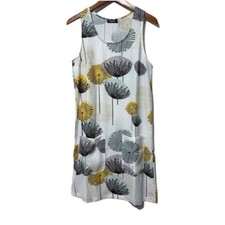 Sheilay Womens Dress Size Med Dandelion Seed Puff Summer Casual