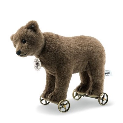 STEIFF Limited Edition Bear on Wheels 1904 EAN 403354 22cm + Box New | eBay