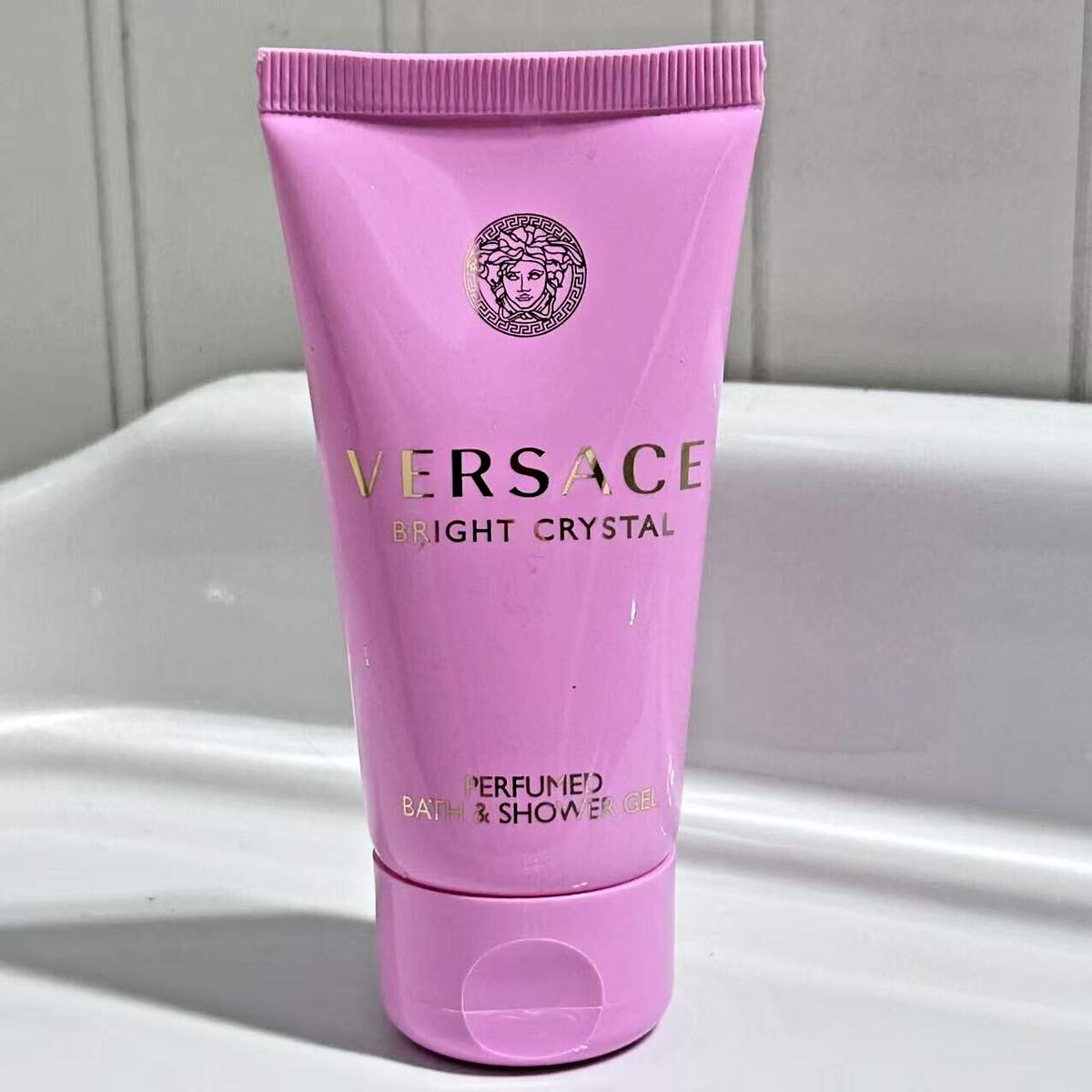 Versace Bright Crystal Perfumed Bath & Shower Gel 1.7 oz/50 ml~New