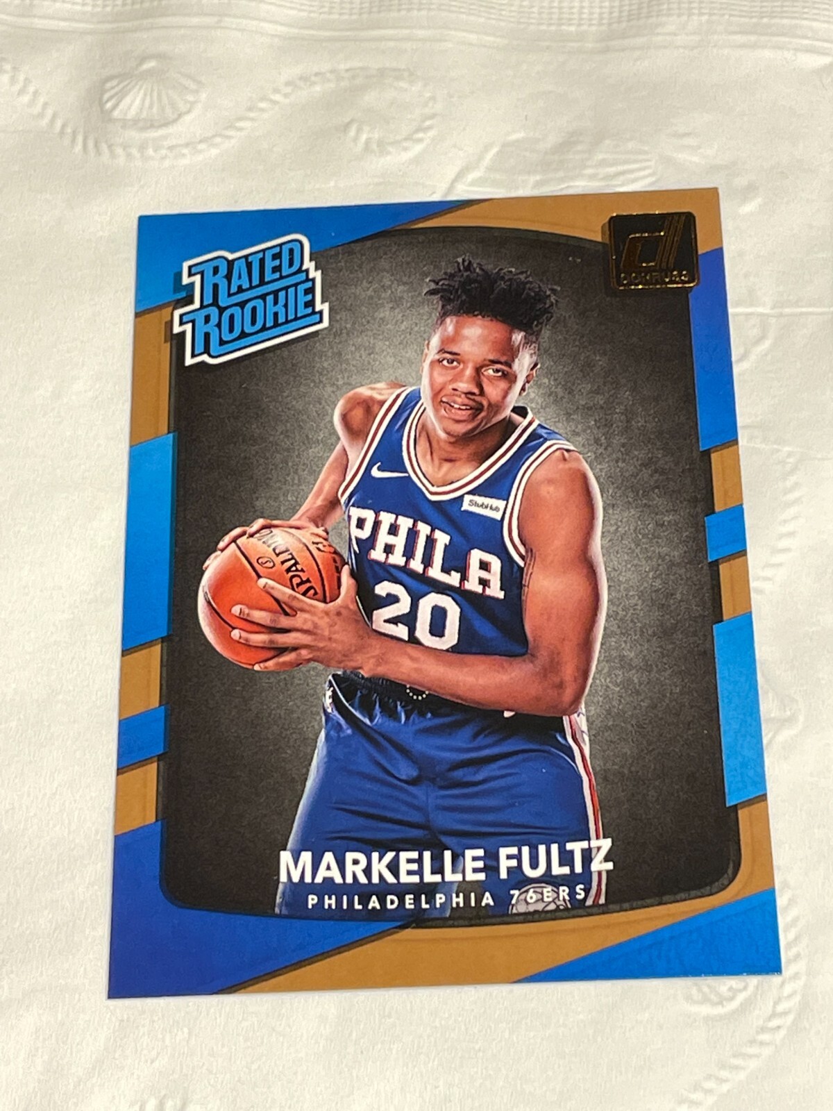 2017-18 Panini Donruss Markelle Fultz RC Rated Rookie Card