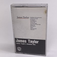 James Taylor, Greatest Hits Audio Cassette Tape, 1976 Canada Import Black Cart