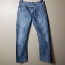 Levi's 514 Boys Slim Straight Medium Wash Jeans-Size 12 26 26 