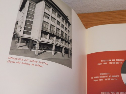 vintage HISTOIRE PHOTOS ancien MULHOUSE BANQUE POPULAIRE du HAUT RHIN 1909-1959 - Afbeelding 12 van 22