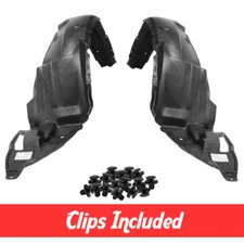 Front Driver & Passenger Side Fender Liner Set For 2009-2010 Toyota Corolla