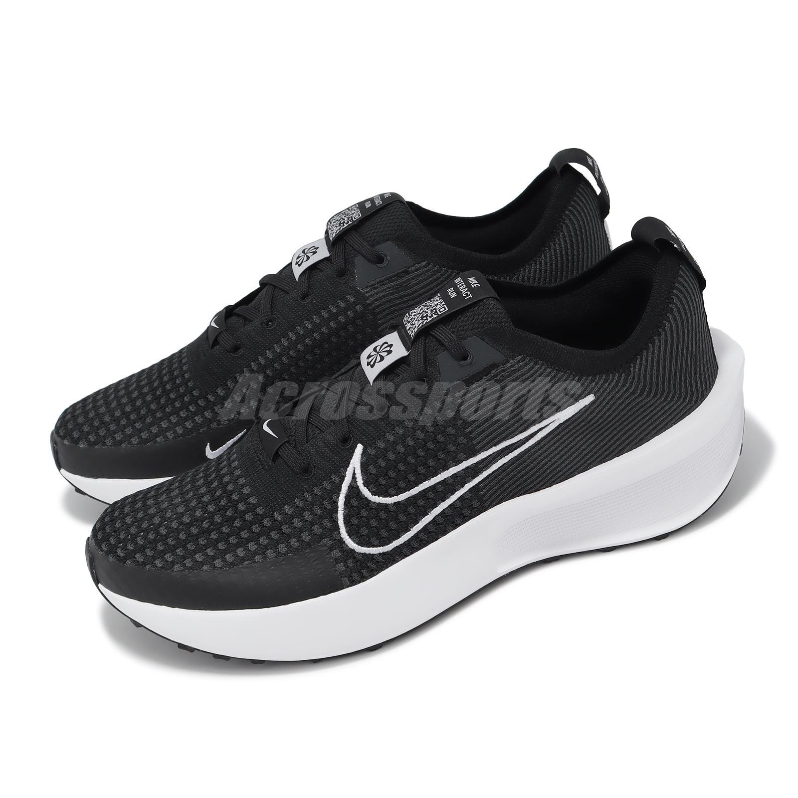 Мужские кроссовки для шоссейного бега Nike Interact Run Black Anthracite FD2291-001