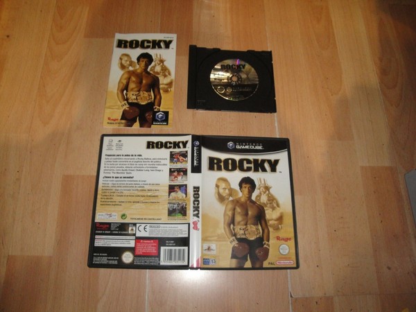 ROCKY VIDEOJUEGO DE BOXEO DE RAGE PARA LA NINTENDO GAME CUBE EN BUEN ESTADO