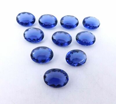 13x18 MM Tansanit Oval Schliff Menge Lose Knstlicher Edelstein fr Schmuck  | eBay.de