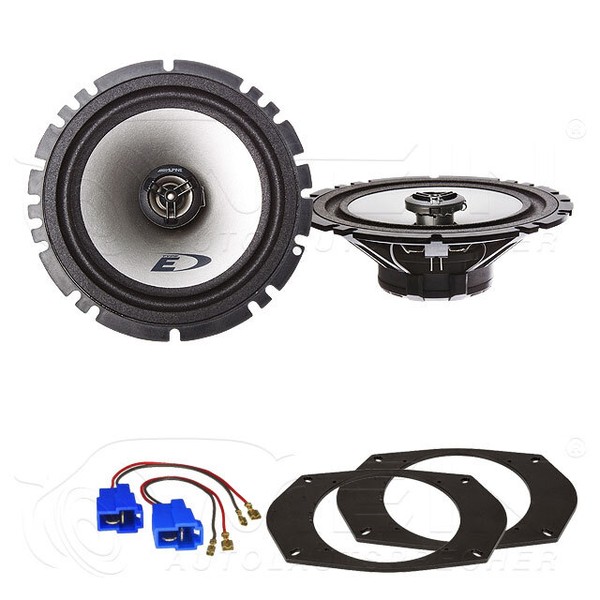 Alpine Lautsprecher FüR Bmw Mini Cooper I R50 R53 2001-2006 Heck Seite 165 #Arpp-image