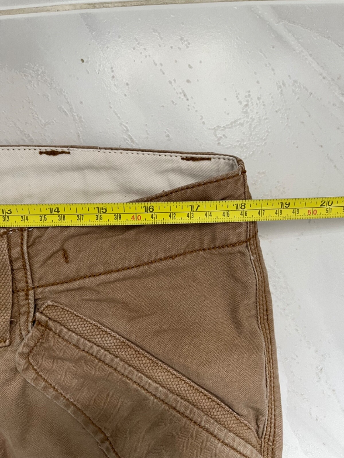 polo ralph lauren cargo mil-j-4883a utility garment/usa detail 36/32 slim fit image 8