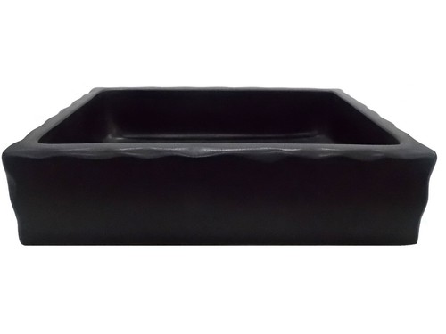 Eden Bath EB_S037LS-H Antique Rectangular Vessel Sink In Honed Lava Stone - Picture 4 of 4