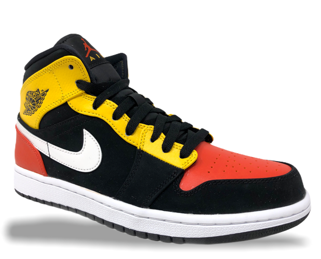 Air Jordan A FULL GRAIN LEATHER Orange Yellow Nike 1 Nq1z New Style, Price: $91.00 - Air Jordan 