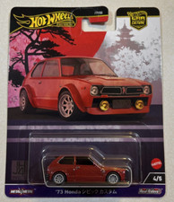 NEW 2024 Hot Wheels Premium Japan Historics 4 '73 Honda Civic Custom 4/5