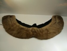 Vintage Mink Wrap Scarf Fur Collar 32" Long x 5" Wide Fur