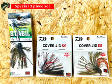 EverGreen FACT EXPERT JIG STABIL / Daiwa COVER JIG SS ×2 (Swamp Zari / crayfish)