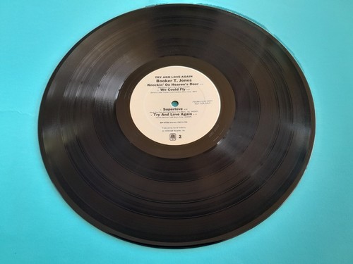🎧 BOOKER T. JONES - TRY AND LOVE AGAIN 12" LP RECORD VG CONDITION 1978 - Picture 4 of 4