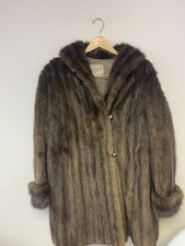Schwartz Mink Fur Coat- Real Fur