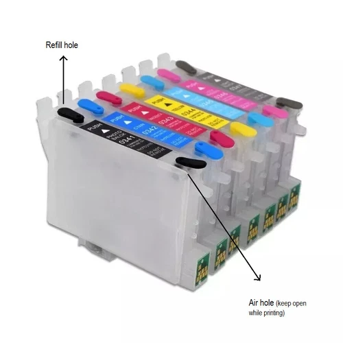 Refillable Ink Cartridge T0341 - T0347 with ARC Chip for Stylus Photo 2100 2200 - Picture 3 of 6