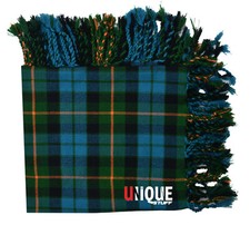 Men's Scottish Kilt Fly Plaid Made of Acrylic Wool Campbell A Tartan size 48x48