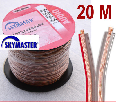 Cavo Altoparlante HiFi 5 Metri 2x0,75mm² | Hb-digital 6717 | Cavo Box Diffusori