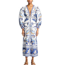 NEW FARM Rio Ana Tapestry Maxi Dress - Exclusive Size Small