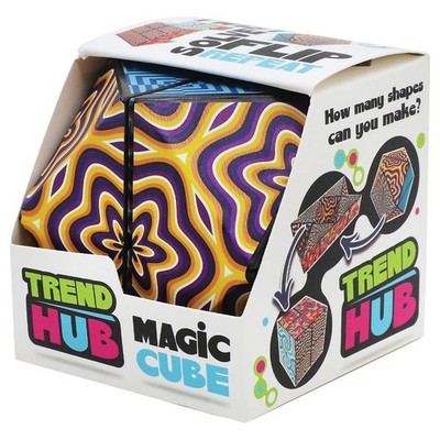Magic Cube Twist Flip Solve Repeat! Hexagon Fun Shapeshifting Fidget sensorisches Spielzeug
