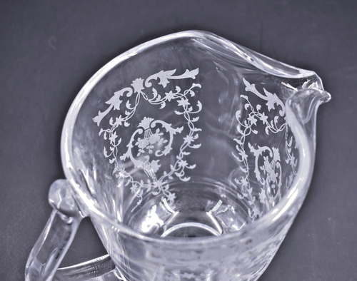 Fostoria Navarre Clear 32 oz. Ice Lip Pitcher - Picture 3 of 8