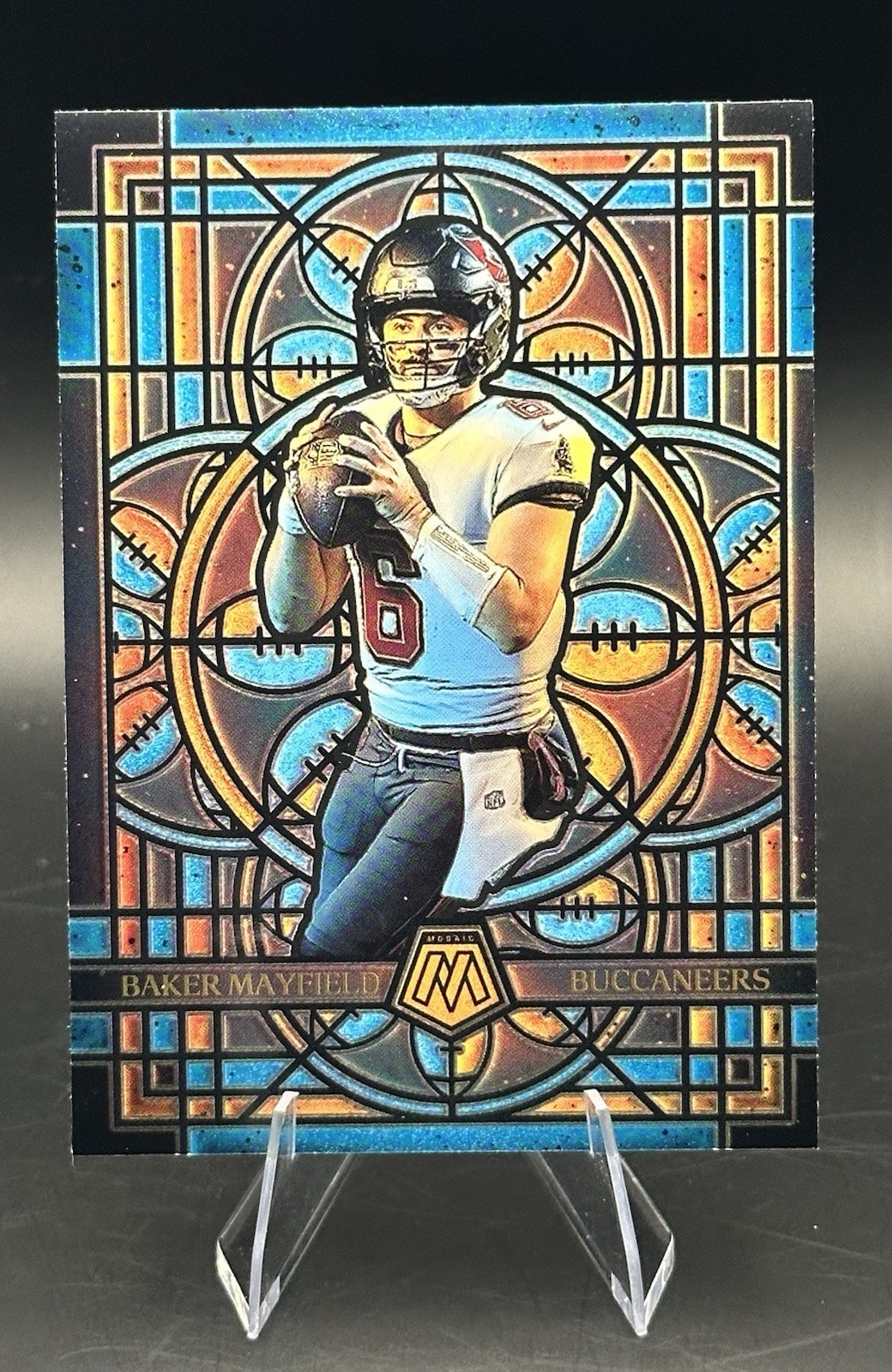Baker Mayfield Stained Glass! 2025 Mosaic SSP Tampa Bay Buccaneers