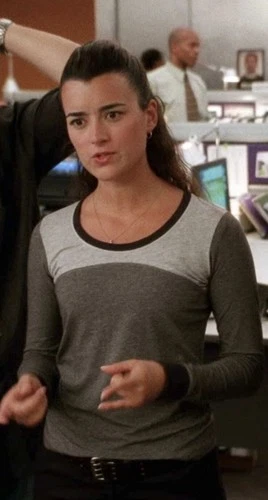 NCIS Cote de Pablo Screen Worn Wardrobe Blouse signed  WCOA