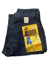 NOS Vtg 60s Wrangler blue bell Denim Shorts 27 Sanforized