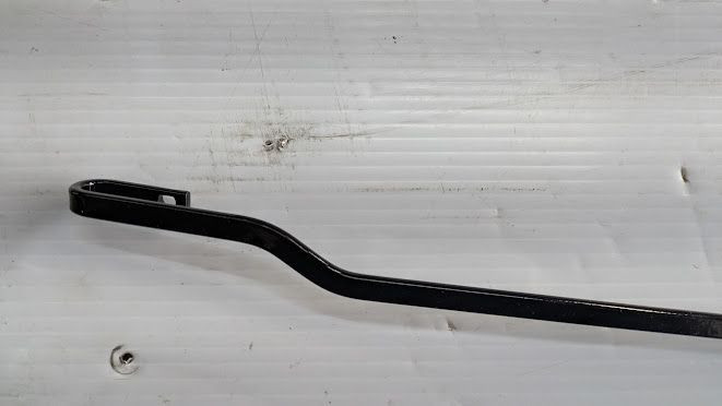 ECP FERRARI 360 spider wiper arm RIGHT side 65409300 new powder coated