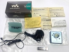 SONY Walkman MZ-E505 Blue Portable MiniDisc MD Player MDLP With Box