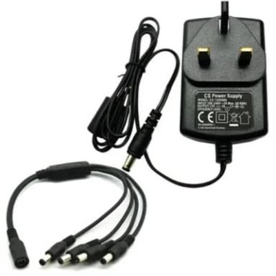 Security-01 AC 100-240V auf DC 12V 2A Netzteil Adapter (PACKUNG GEÖFFNET)