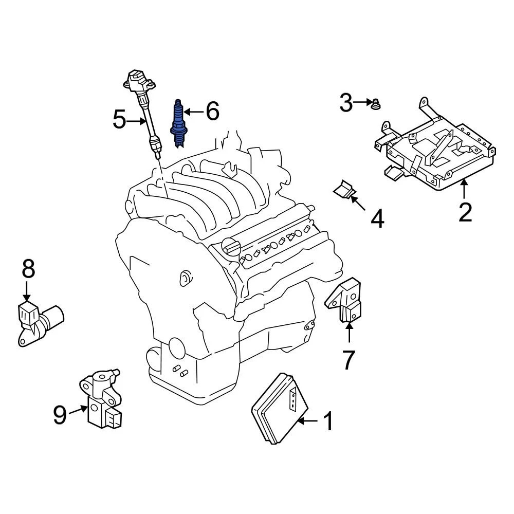 For Infiniti Q45 1990-2001 Infiniti 224011P115 Spark Plug