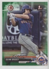 2017 Bowman Draft Green 80/99 Quinn Brodey #BD-24 1b8