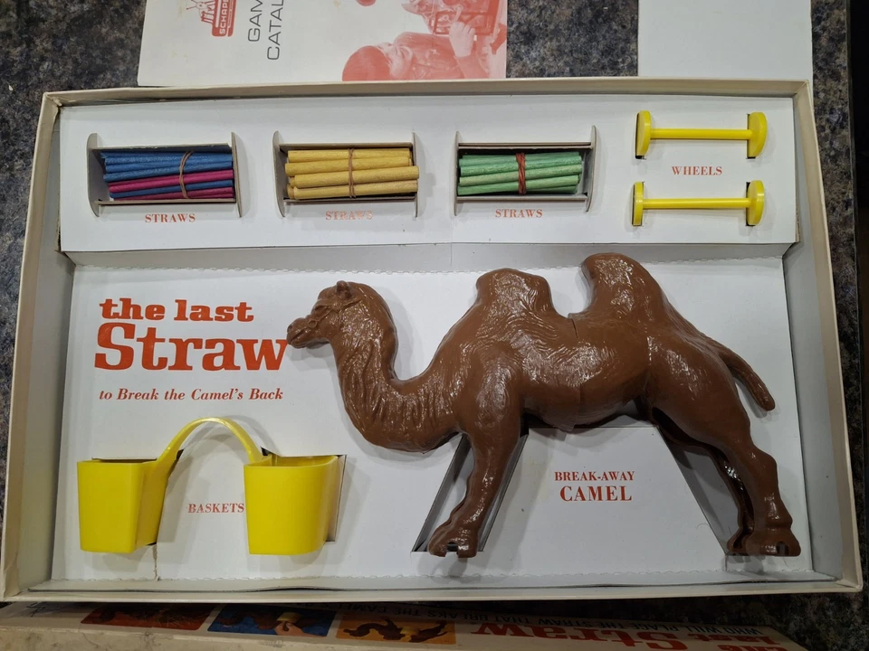 The Last Straw Game Break the Camel's Back SCHAPER 1966 Complete VINTAGE game - Image 2 of 3