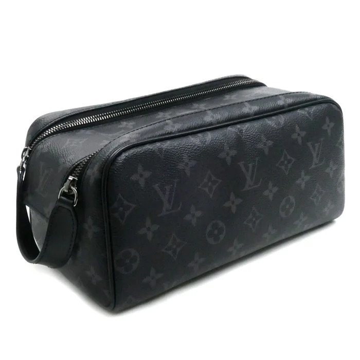 LOUIS VUITTON Monogram Eclipse Dopp Kit Second Ba… - image 1