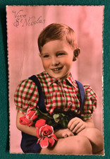 1955 Vive St Nicolas Postcard   French Child ...