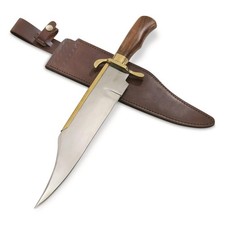SZCO Full Tang Bowie Knife 19 inch - Hunting Knife with Wood Handle and Stain...