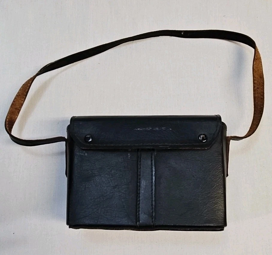 Vintage Kodak Instamatic Movie Camera Leather Hard Bag Case Made in Hong Kong - Image 3 of 4