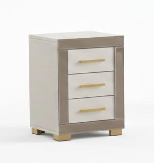Moderner Nachttisch – Kompakt, Elegant Und Funktional Im Design-image