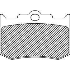 Drag Specialties Organic Brake Pads - PM Caliper 1720-0208