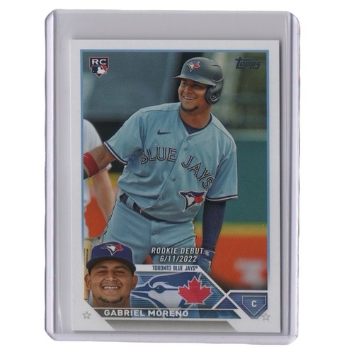 Tarjeta de actualización Gabriel Moreno - Debut Rookie RC 2023 Topps #US290 Toronto Blue Jays - Imagen 1 de 2