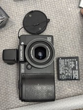 Fotocamera digitale RICOH Caplio GX100 nera funzionamento confermato