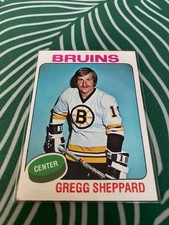1975-76 Topps - Gregg Sheppard #235 - FREE SHIPPING