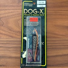 Megabass Dog X Blackbone 2010 Limited Rare Unused Target Water Topwater