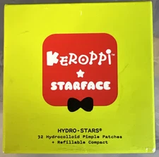 Starface X Sanrio Keroppi Hydro-Stars 32 Hydrocolloid Pimple Patches + Compact