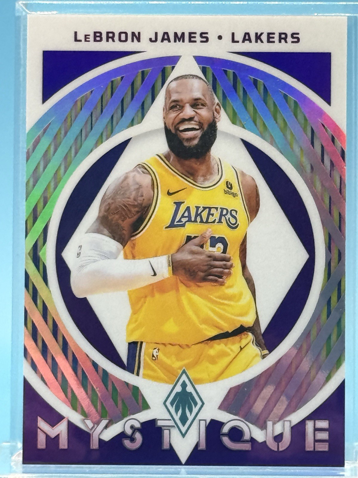 2023-24 Panini Phoenix Mystique LeBron James #14 Purple /75