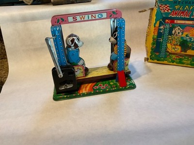 Mechanical Animal Swing w/ Box by Yone | eBay